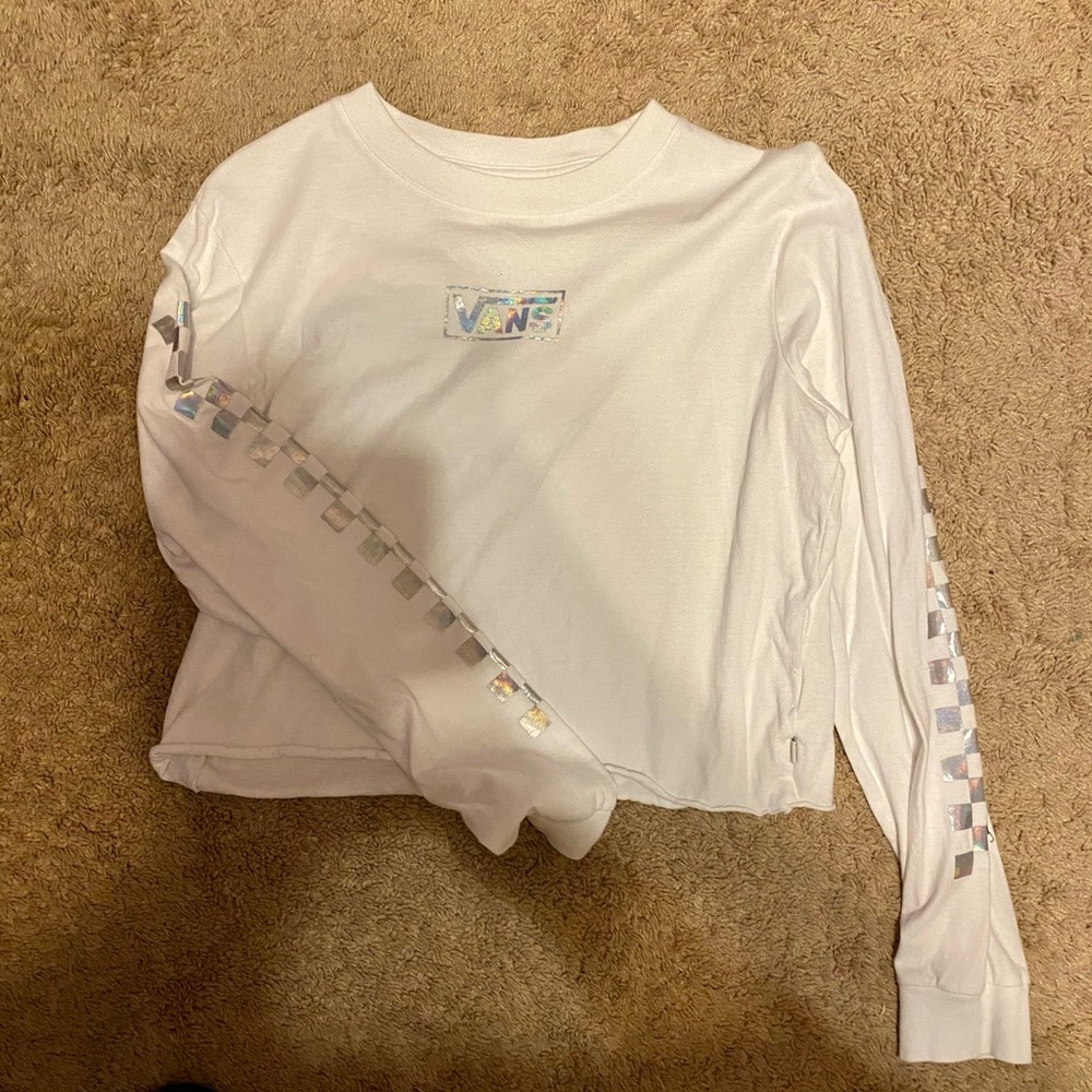 NEVER BEEN WORN! Women’s Vans Cropped Tee